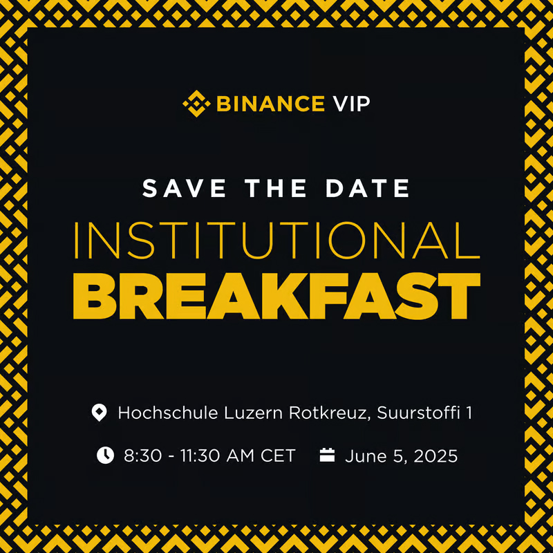 Binance Institutional Breakfast